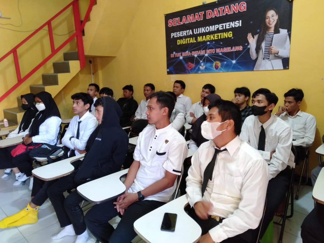 Kegiatan AMT Bagi Siswa Kursus Bahasa Korea Reguler Persiapan G to G Korea Angkatan 17 dan 18 Bina Insani MTC Magelang