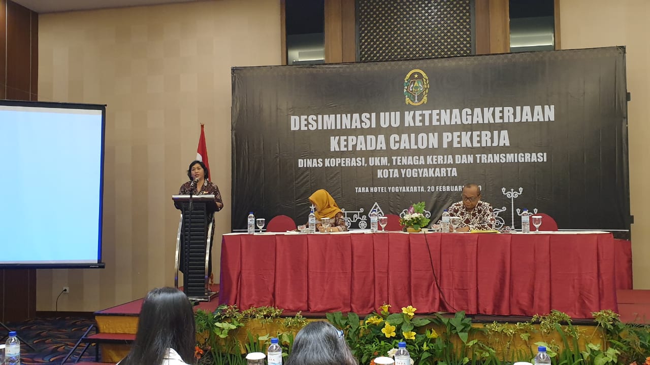 Diseminasi UU Ketenagakerjaan Dinas Kota Yogyakarta Diseminasi UU Ketenagakerjaan Dinas Kota Yogyakarta