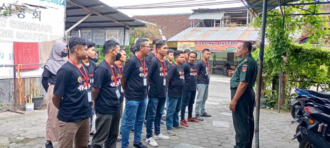 Kegiatan FMD Bersama KORAMIL Untuk Kelas Kursus Bahasa Korea Intensif Persiapan G to G Korea Angkatan 134 Bina Insani MTC
