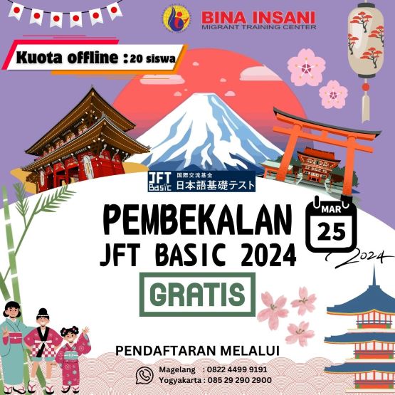 PEMBEKALAN JFT BASIC 2024 KUPAS TUNTAS SOAL SOAL JFT BASIC PEMBEKALAN JFT BASIC 2024 KUPAS TUNTAS SOAL SOAL JFT BASIC