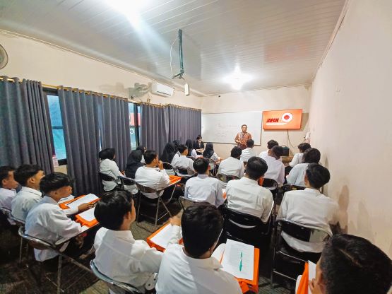 Pembukaan Pelatihan Bahasa Jepang Intensif Angkatan 37 di Bina Insani untuk CPMI Program Tokutei Ginou