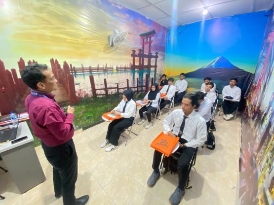 Pembukaan Pelatihan Bahasa Korea Intensif Angkatan 162 Program G to G di Bina Insani MTC di Bina Insani MTC