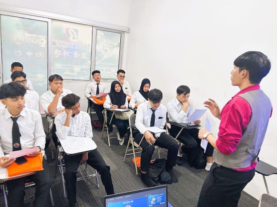 Pembukaan Pelatihan Bahasa Korea Reguler Angkatan 103/104 di Bina Insani untuk CPMI G to G
