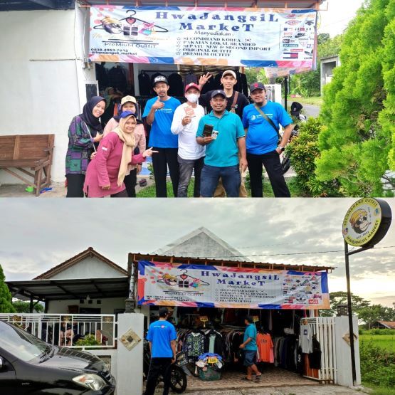 Silaturahmi ke Tempat Usaha Alumni Bina Insani MTC Kerja Korea